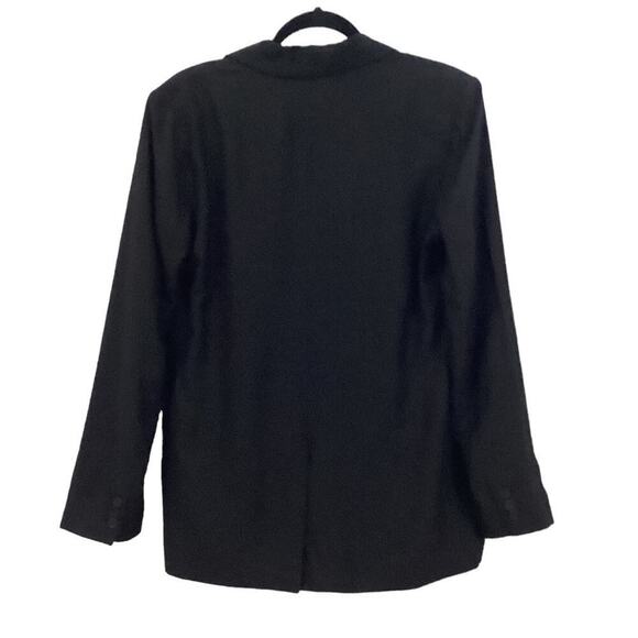 Jenni Kayne Jones Blazer In Black Size 4 Double Breasted Jacket - Picture 9 of 14